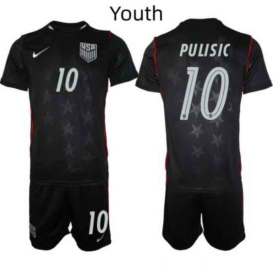 USA FIFA World Cup 2026 Navy Blue Soccer Jersey Christian Pulisic #10